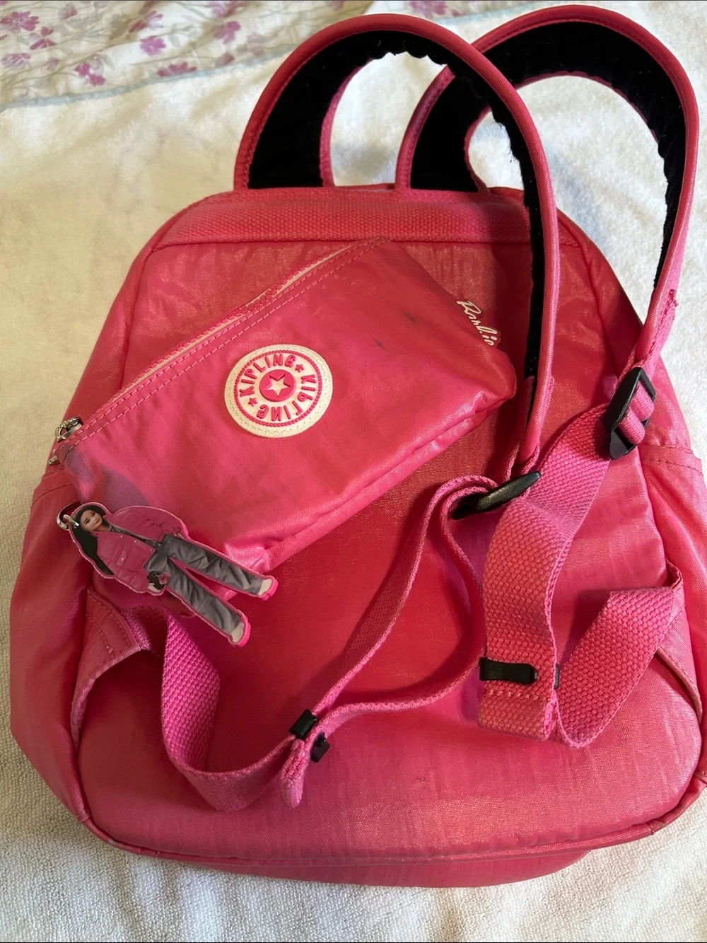 Kipling Barbie Pink Mini Backpack